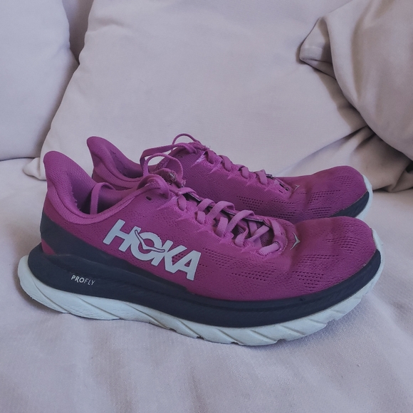 Hoka Shoes Hoka One One Profly Mach 4 Fuchsia Sneakers Poshmark